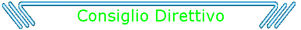 Consiglio Direttivo